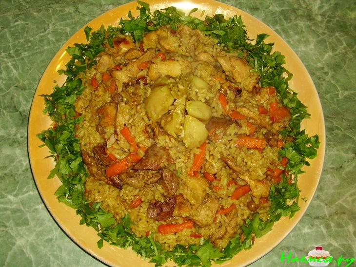 Плов с кроликом