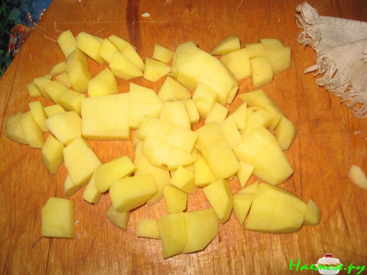 Щи сборные с грибами и гречневой крупой