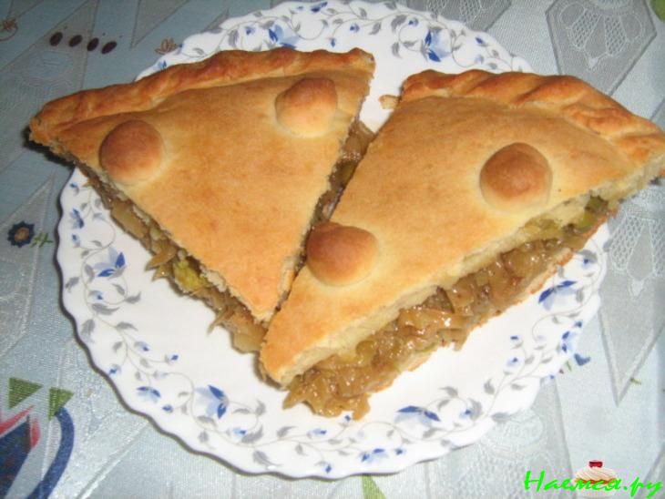 Пирог с капустой из "Хрущевского" теста