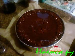 Торт с клюквой