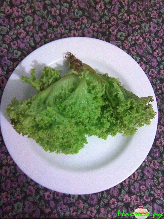 Салат с грушей и кедровыми орешками