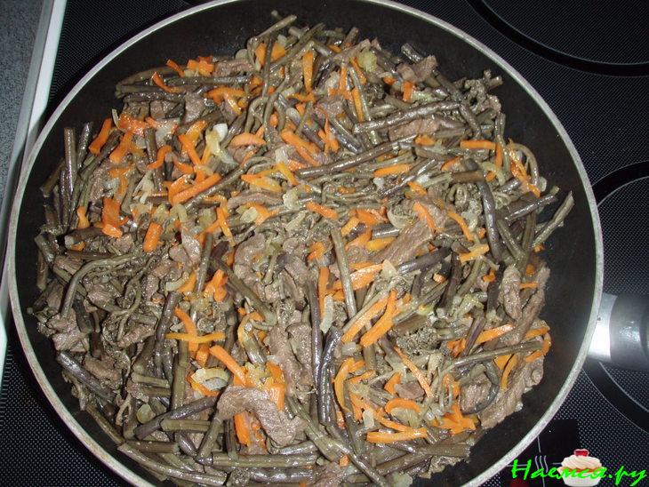 Папоротник с мясом