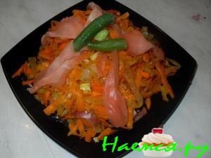 Острый морковный салат