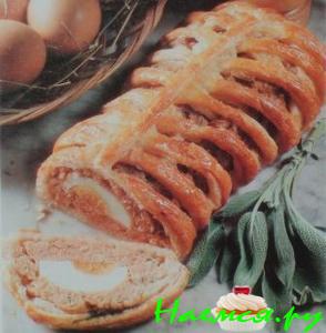 Мясной рулет "Женское счастье"