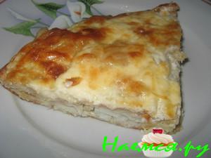 Рыба с сырным суфле, запеченная под майонезом