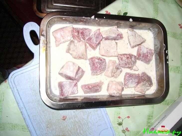 Мясо под шубой (говядина)