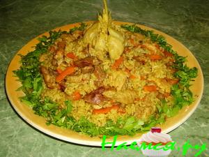 Плов с кроликом