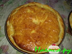 Пироги с мясом из дрожжевого теста, приготовленного холодным способом