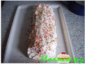 Рулет с лесными орехами Рулет с лесными орехами