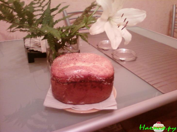 Хлеб из кабачкового теста с жареным луком и томатом. Для ХП