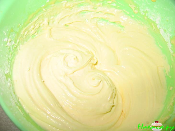 Творожные пирожные с грушами