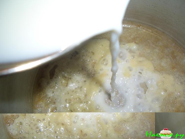 Рыба с соусом бешамель