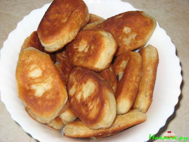 Пирожки с капусткой жареные