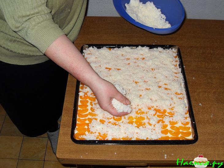 Торт-пирог мандариновый "Ну о-очень большой!"