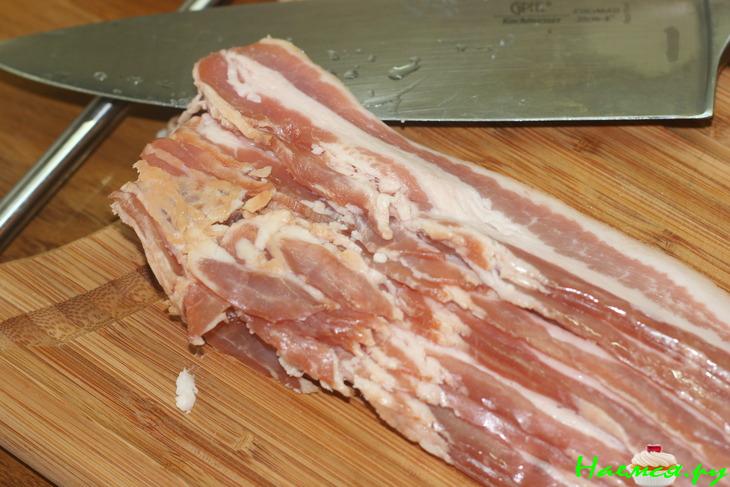 Минестроне с беконом