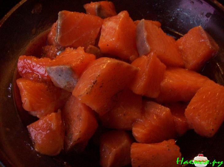 Рыбный суп с брокколи