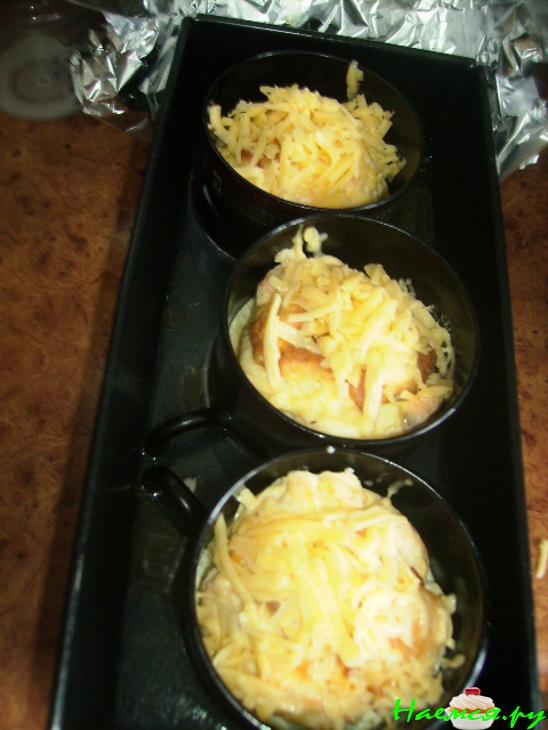 Суфле с сёмгой