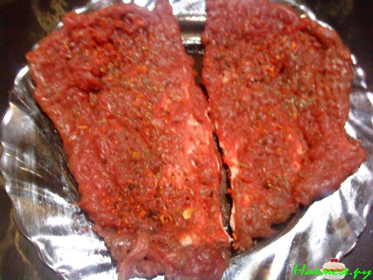 Страусиные рулетики по-праздничному