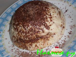 'Пудинг' из творожно-блинного теста