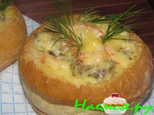 Булочки с креветками Булочки с креветками