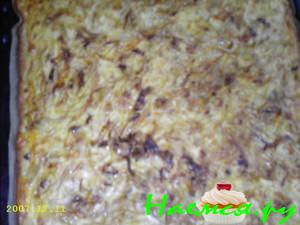 Пирог с капустой (открытый)