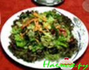 Салат из мяса дичи и овощей