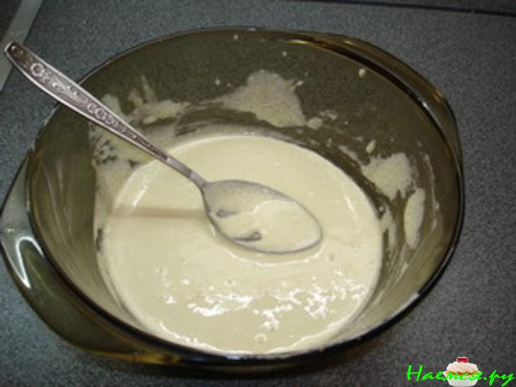 Молочный сладкий суп с клецками