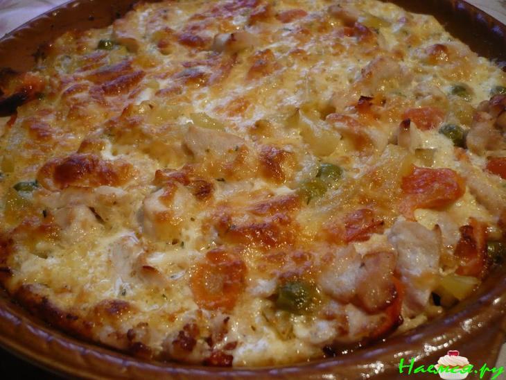 Запеканка с курочкой