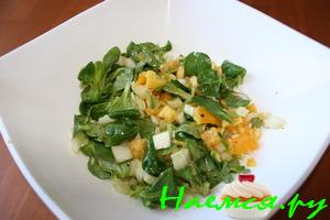 Салат с фенхелем и апельсином