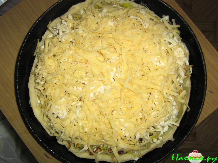 Луково-картофельный киш