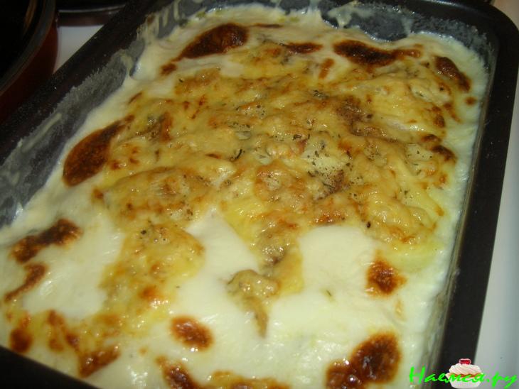 Печеный картофель кассероль