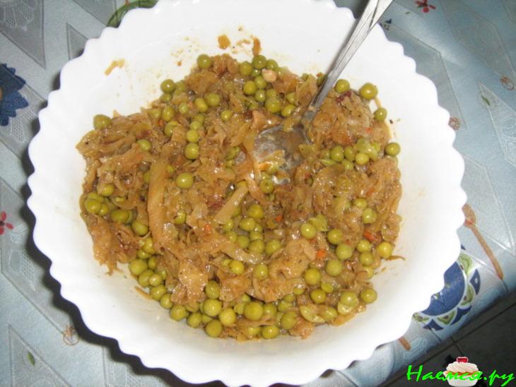 Пирог с капустой из "Хрущевского" теста