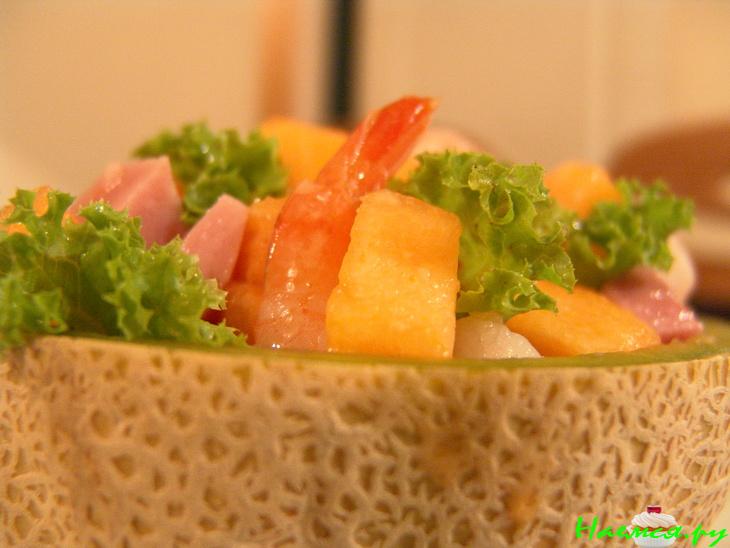 Салат из дыни