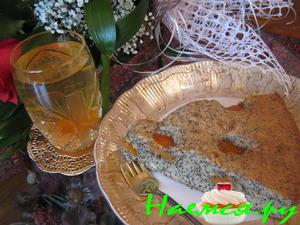Пирог маковый с компотом! Пирог маковый с компотом!