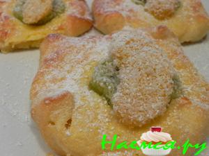 Пирожное "Флорида", из творожного теста