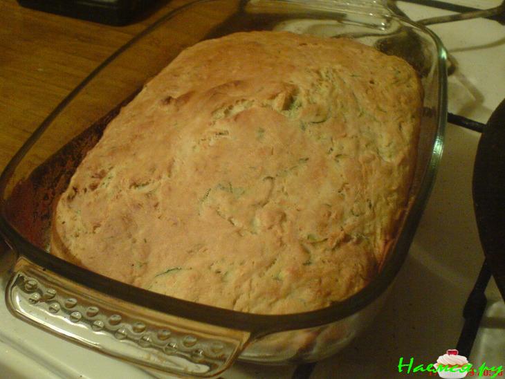 Несладкий кабачковый пирог