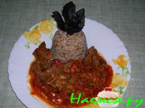 Говядина с тмином и соевым соусом