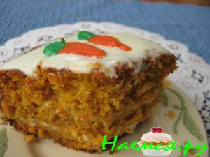 Морковный Кекс (carrot cake)