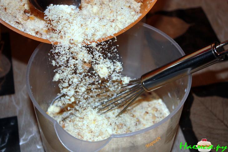 Кексы с клюквой и орехами