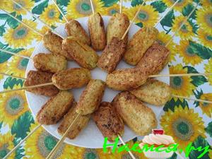 Котлеты на палочке Котлеты на палочке