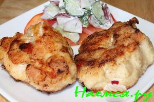 Курица-конверт по-французски