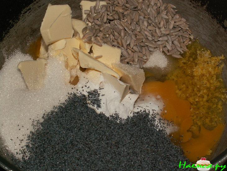 Тыквенно-маковый перевёртыш