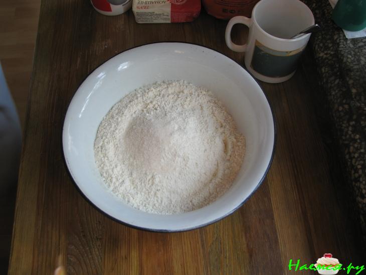 Рогалики ванильные