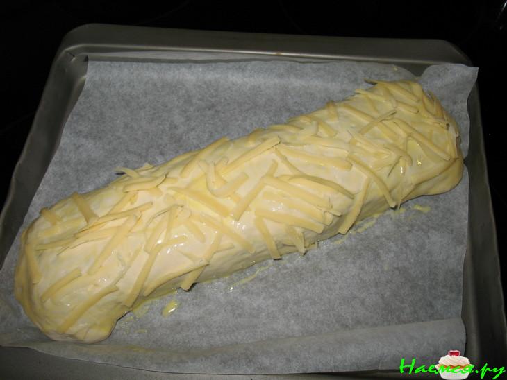 Рулет с рыбной начинкой