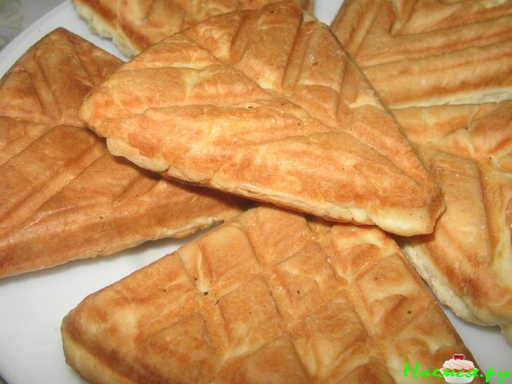 Вафли ванильные, базовый рецепт