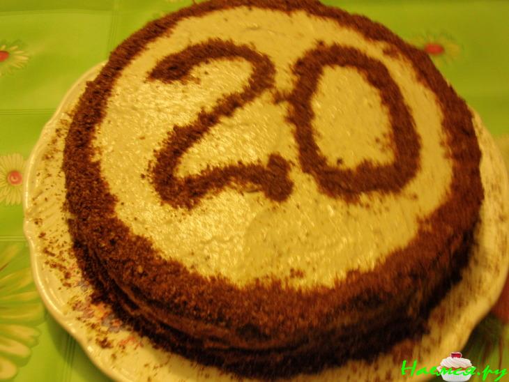 Торт "Медовик" (тесто не заварное)