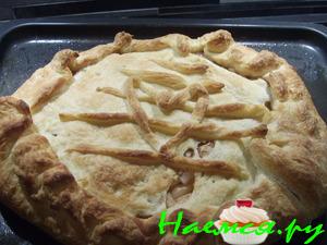 Яблочно - грушевый пирог с корицей Яблочно - грушевый пирог с корицей