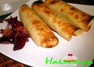 Шаурма с куриноыми грудками домашняя