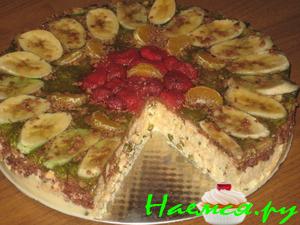 Торт без выпечки "Чудо"