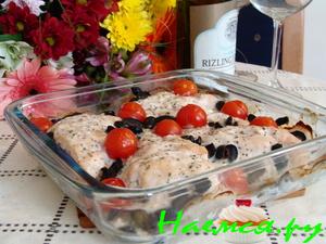 Курица по-гречески